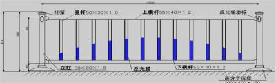 鳳縣梅花管護欄